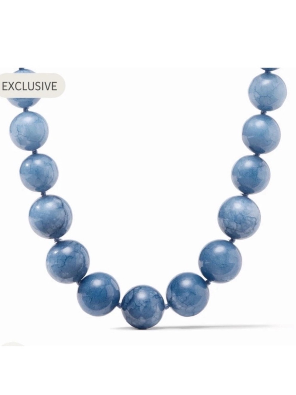NWOT Julie Vos Blue Beaded Necklace
